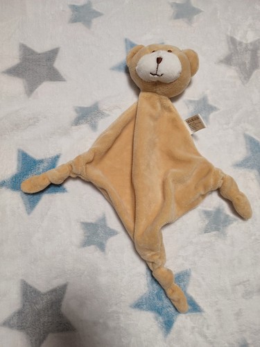 Doudou plat losange beige - beige, et