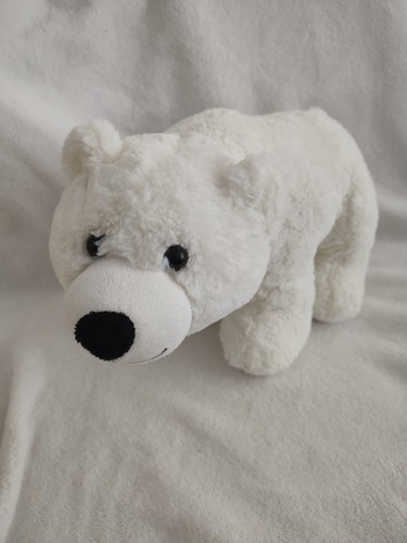 Doudou peluche ours polaire